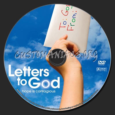 letters to god. Letters to God dvd label