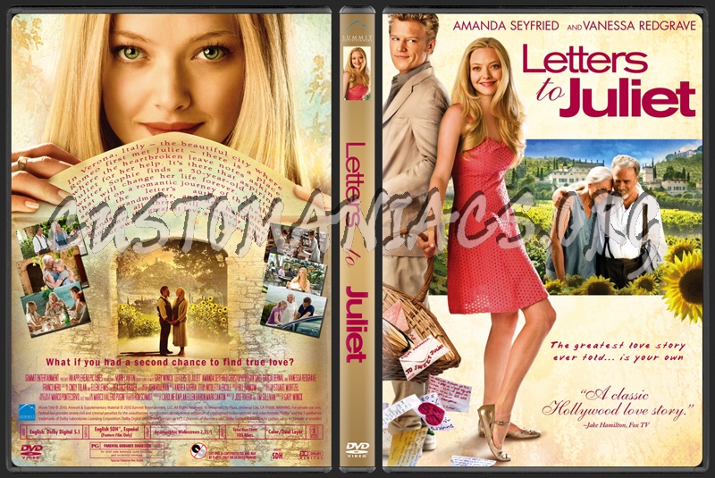 letters to juliet dvd. Letters to Juliet dvd cover