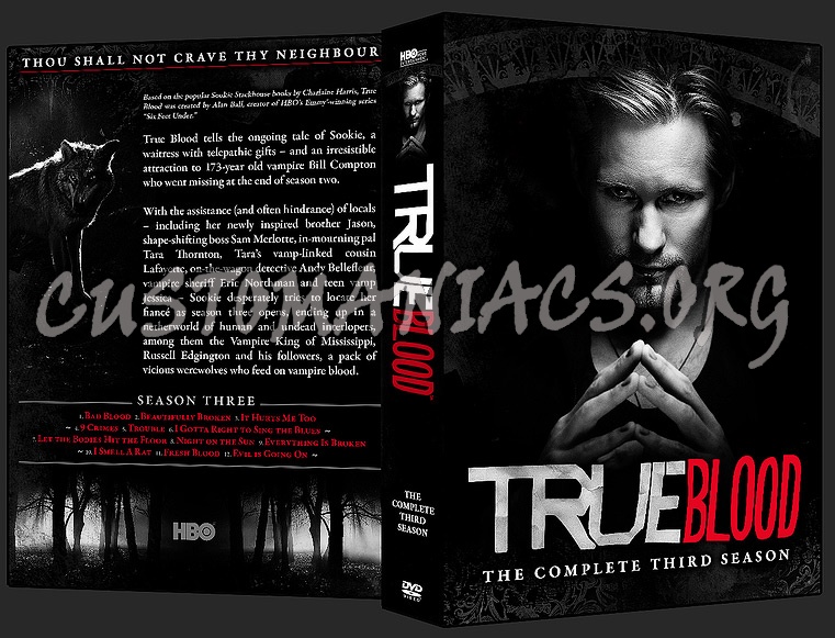 true blood season 3 dvd cover. True Blood - Season 3 dvd