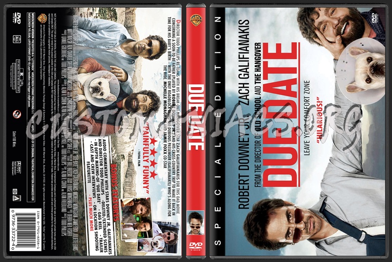 Due Date dvd cover