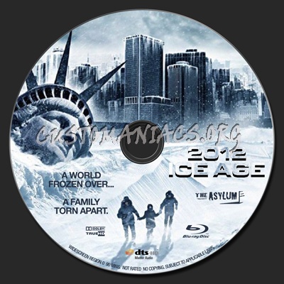 2012 Ice Age Blu-ray Label - Dvd Covers & Labels By Customaniacs, Id 