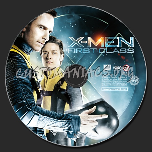 X Men First Class Dvd Label Dvd Covers And Labels By