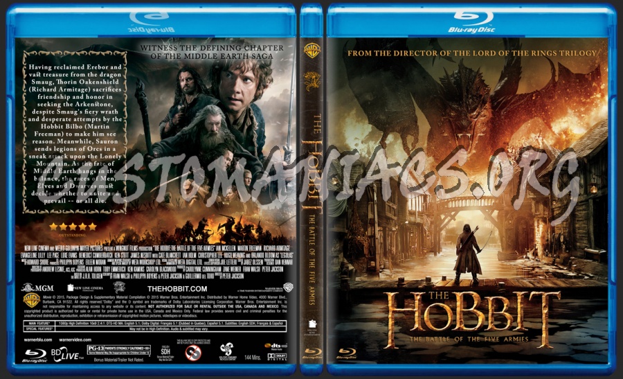 Hobbit The Battle Of Five Armies In English