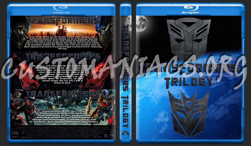 Free Download Transformers Trilogy Bluray 720p 2007,2009