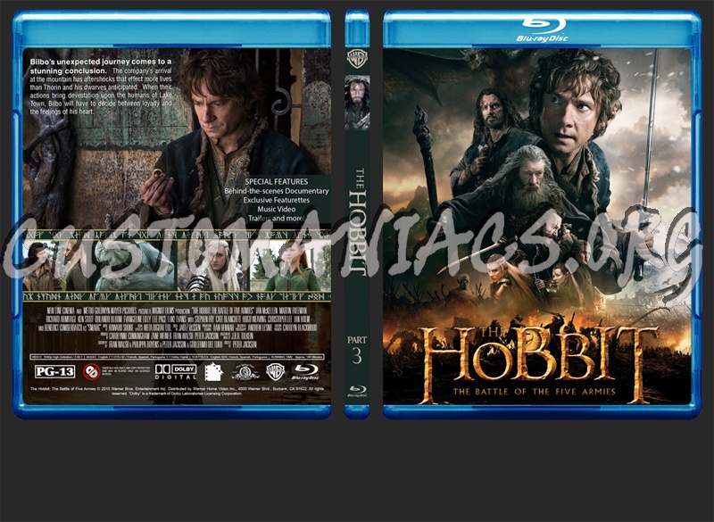 the hobbit battle of five armies subtitle