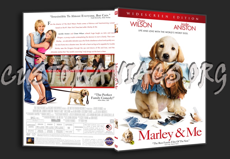 marley and me dvd cover. Marley amp; Me