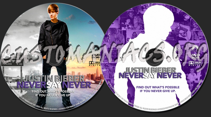 justin bieber never say never dvd cover art. Justin Bieber: Never Say Never