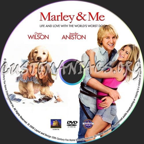 marley and me dvd cover. Marley amp; Me