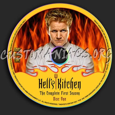 Seasonhells Kitchen on Hell S Kitchen   Season 1 Dvd Label