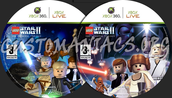 Star Wars Ii Dvd Cover. LEGO Star Wars 2