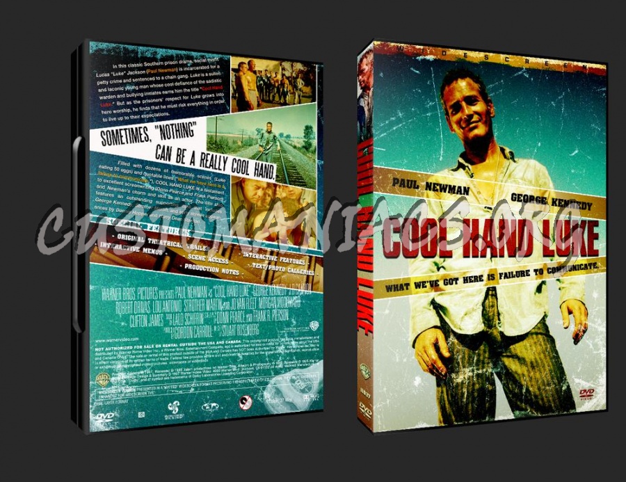 Cool Hand Luke dvd cover