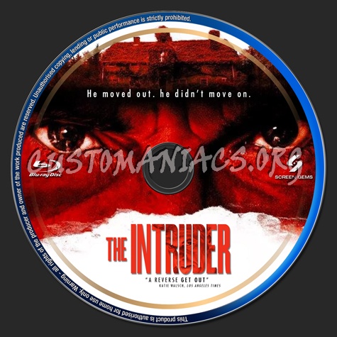 The Intruder (2019) blu-ray label