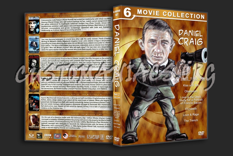 Daniel Craig Filmography - Set 2 (1996-1999) dvd cover