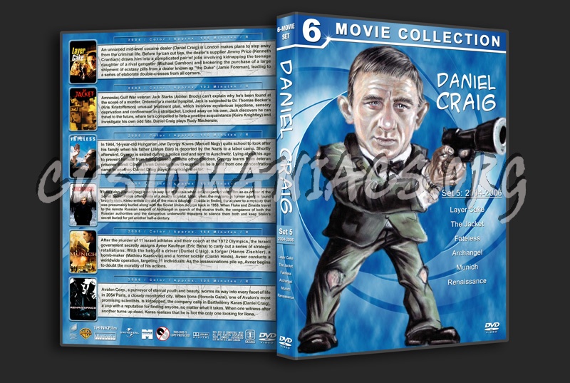 Daniel Craig Filmography - Set 5 (2004-2006) dvd cover