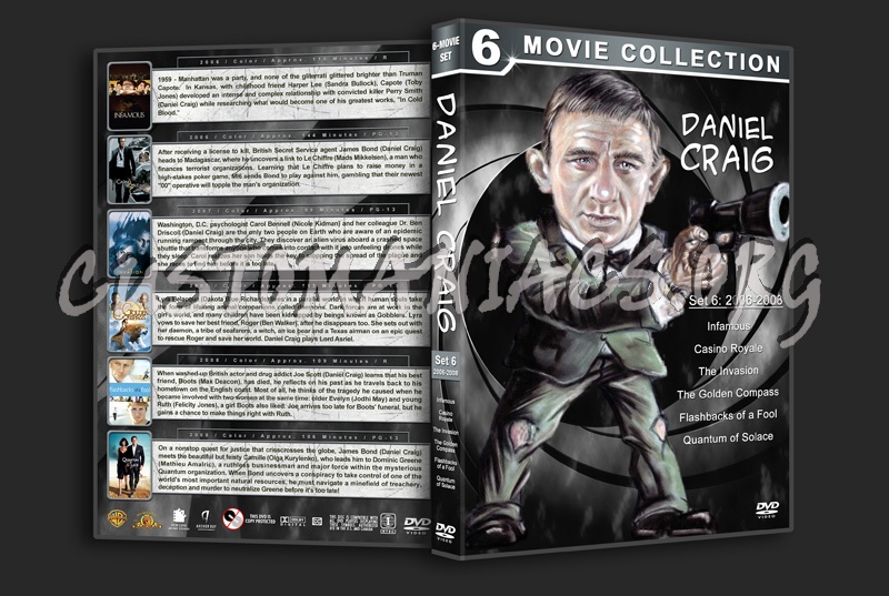 Daniel Craig Filmography - Set 6 (2006-2008) dvd cover