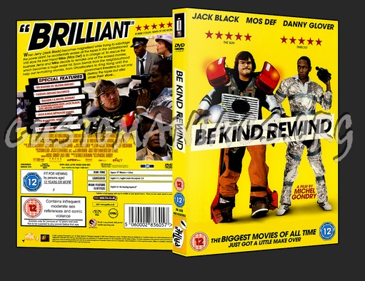 Be Kind Rewind dvd cover