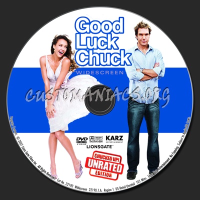 Good Luck Chuck dvd label