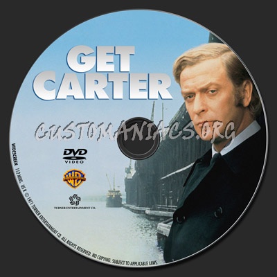 Get Carter dvd label