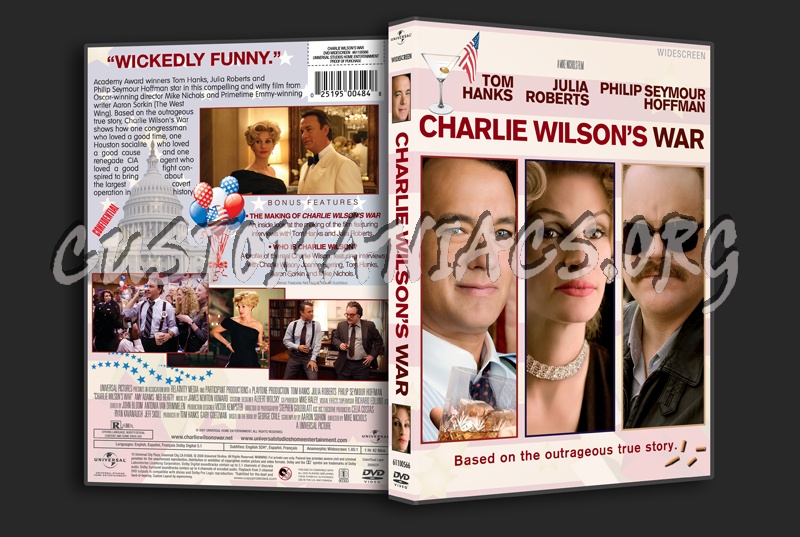 Charlie Wilson's War dvd cover