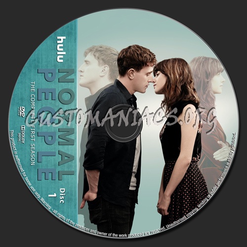 Normal People Season 1 dvd label