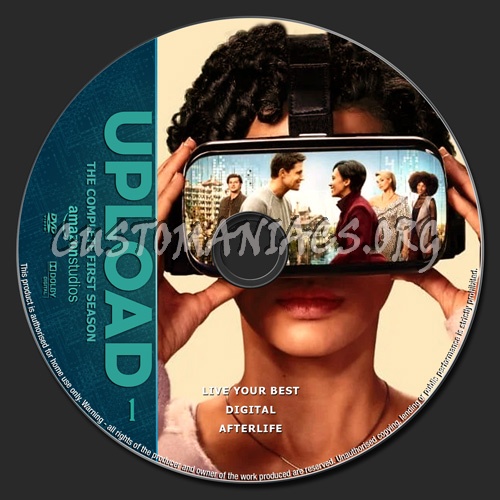 Upload Season 1 dvd label