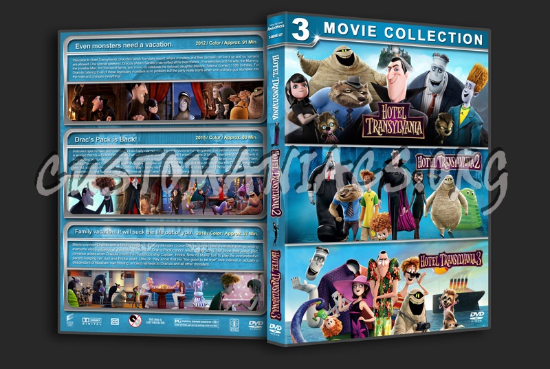 Hotel Transylvania Triple Feature dvd cover