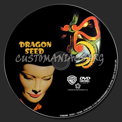 Dragon Seed dvd label