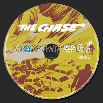 The Chase dvd label