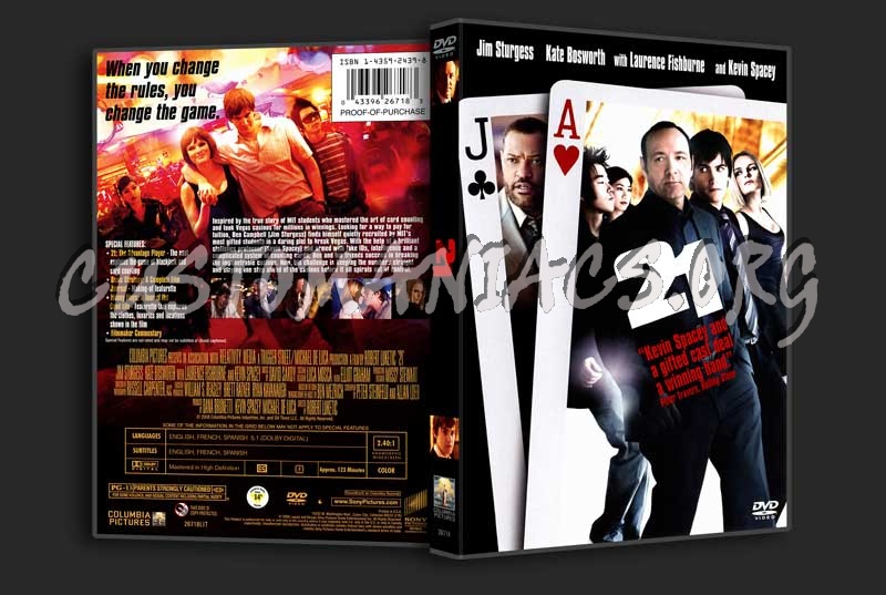 21 dvd cover