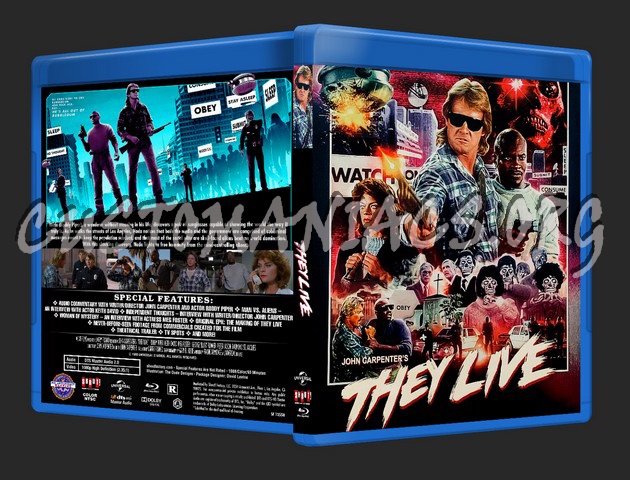 They Live blu-ray cover