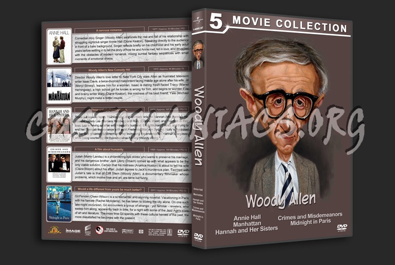 Woody Allen Collection dvd cover