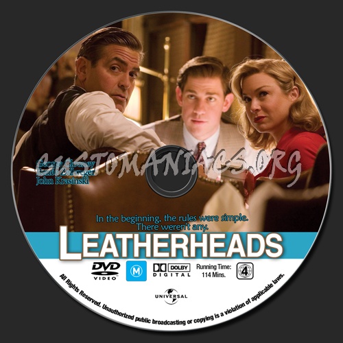 Leatherheads dvd label