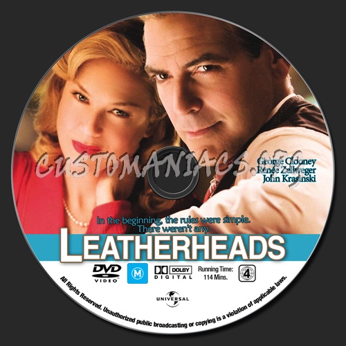 Leatherheads dvd label