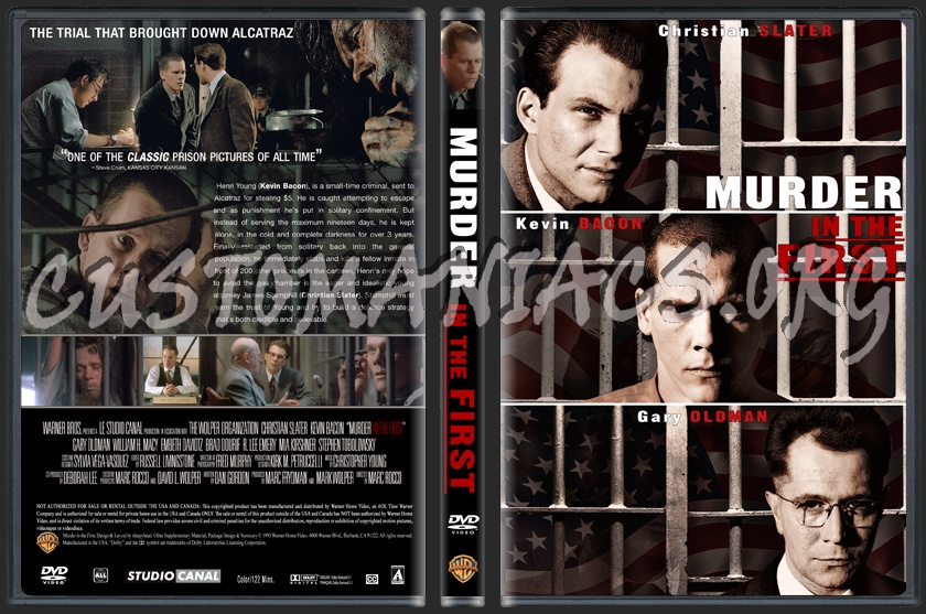 Murder in the First dvd cover