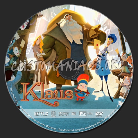 Klaus dvd label