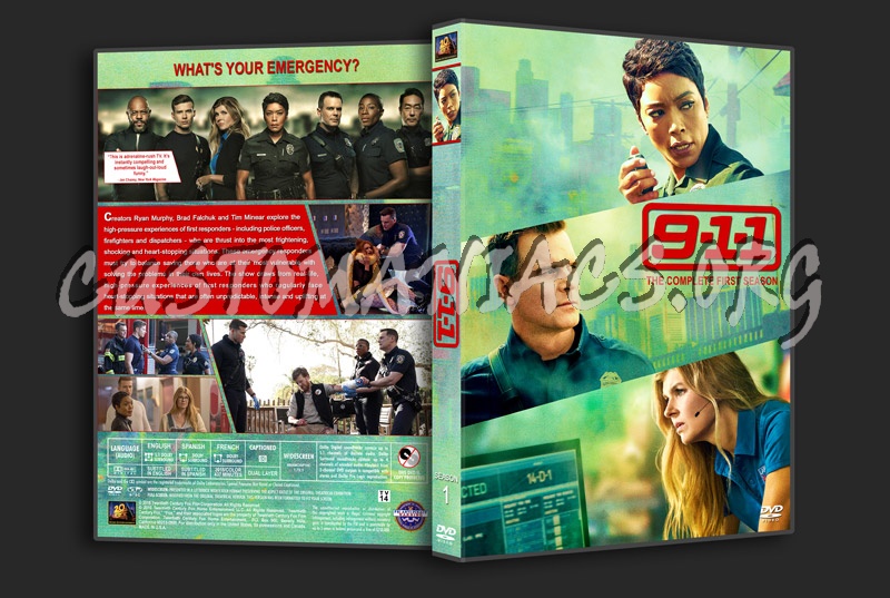 9-1-1 - Season 1 dvd cover