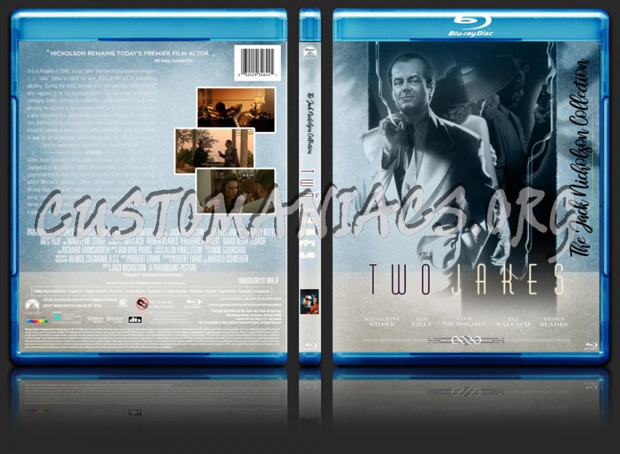 The Two Jakes (1990) blu-ray cover