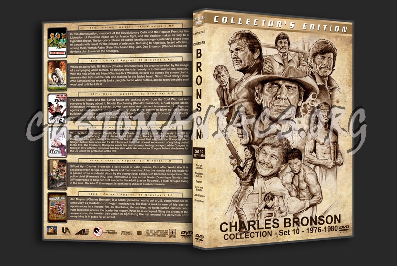 Charles Bronson Filmography - Set 10 (1976-1980) dvd cover