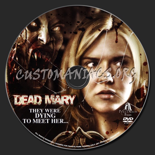 Dead Mary dvd label