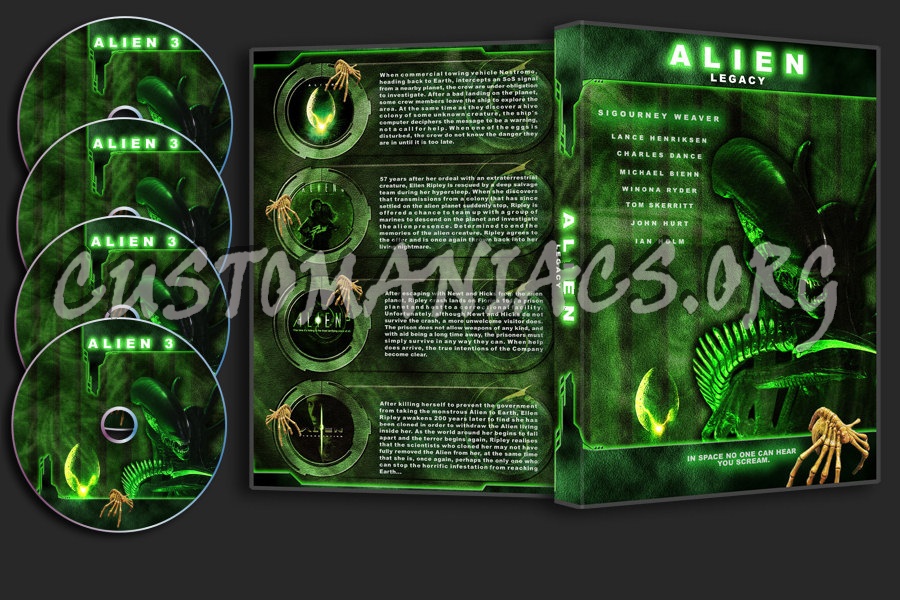 Alien Legacy dvd cover