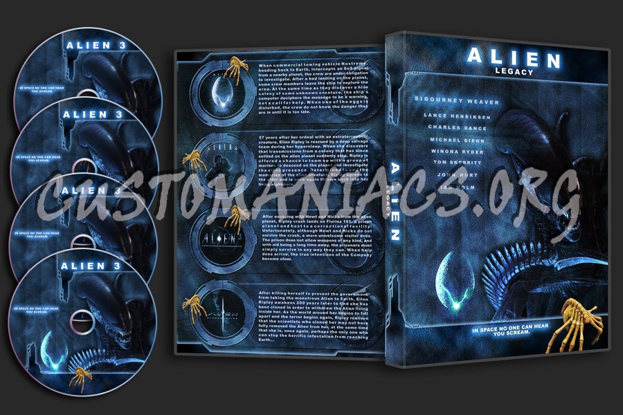 Alien Legacy dvd cover