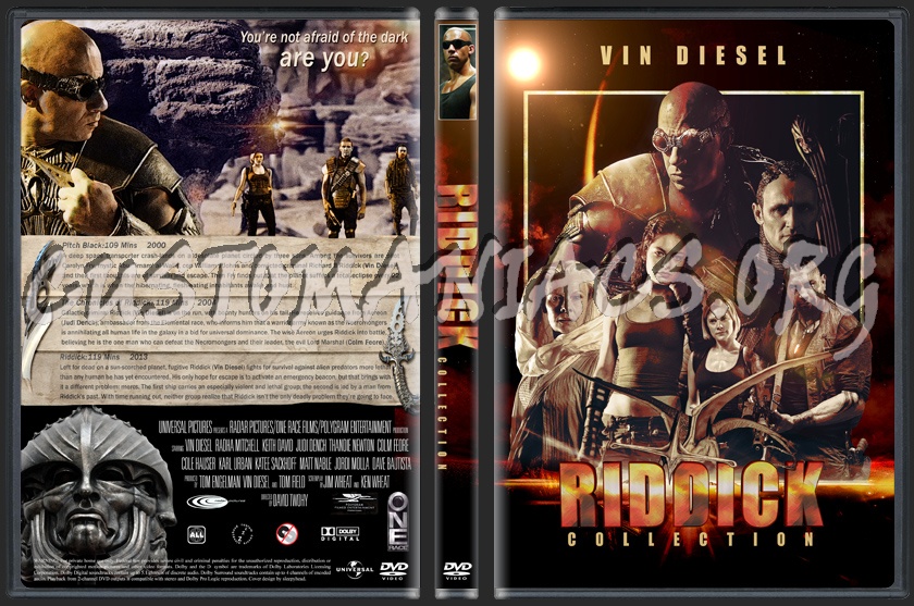 riddick dvd cover