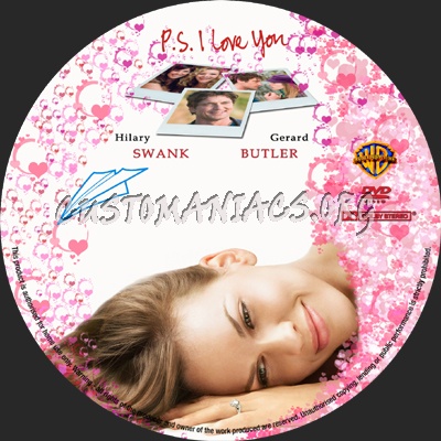 P.S. I Love You dvd label