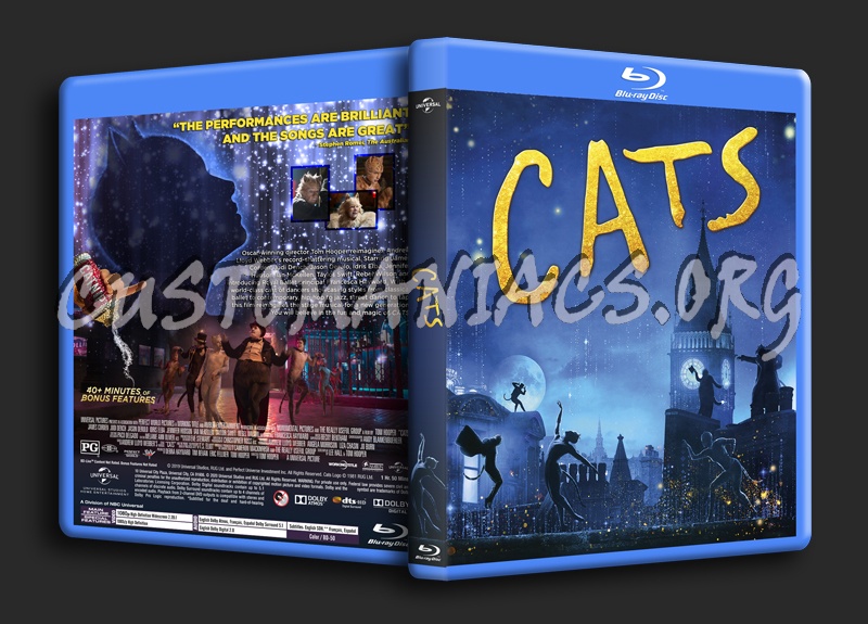 Cats 2019 dvd cover