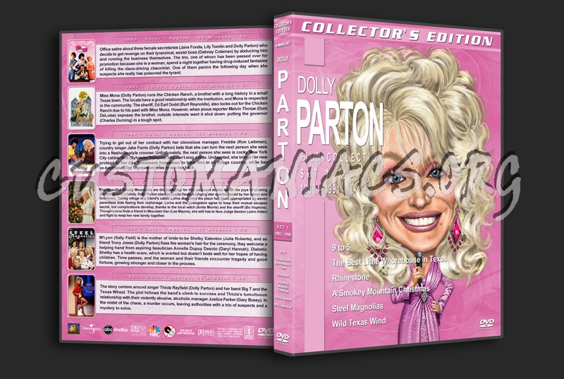 Dolly Parton Filmography - Set 1 (1980-1991) dvd cover