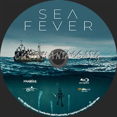 Sea Fever blu-ray label