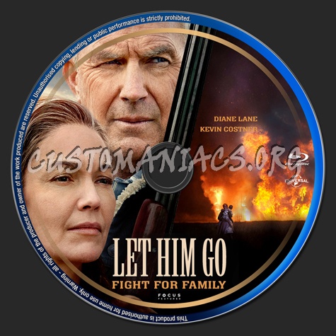 Let Him Go (2020) blu-ray label