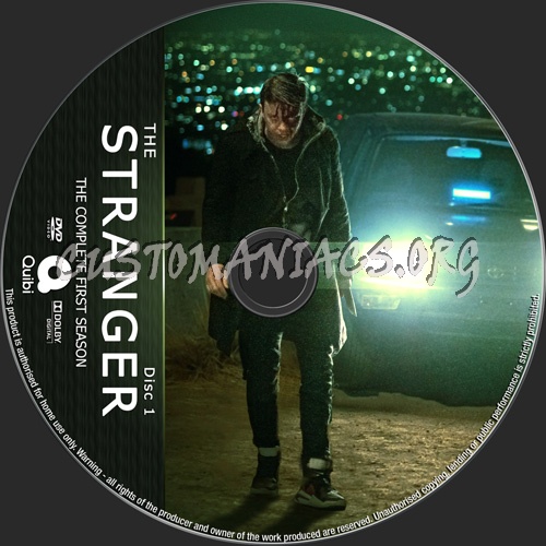 The Stranger Season 1 dvd label