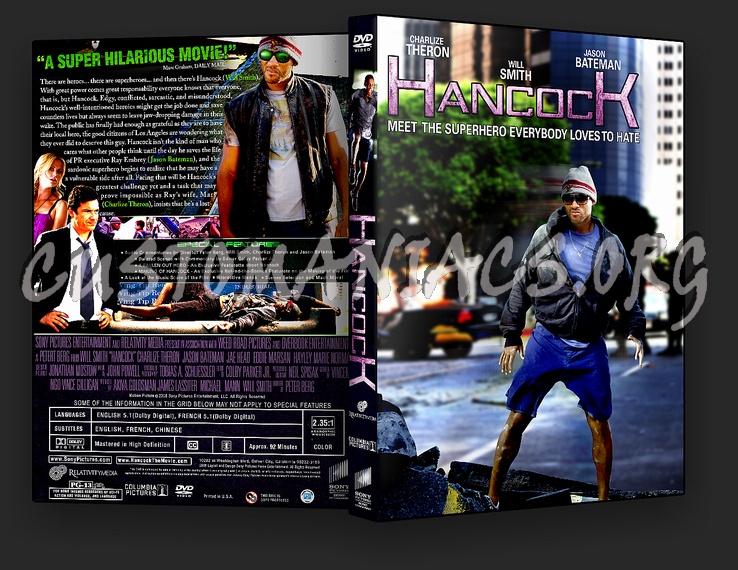 Hancock dvd cover