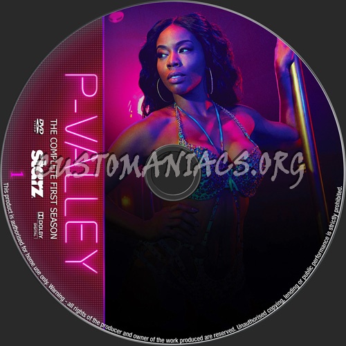 P-Valley Season 1 dvd label